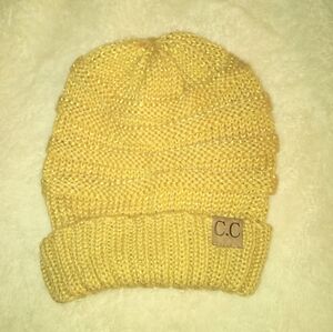 CC Exclusives Gold Beanie